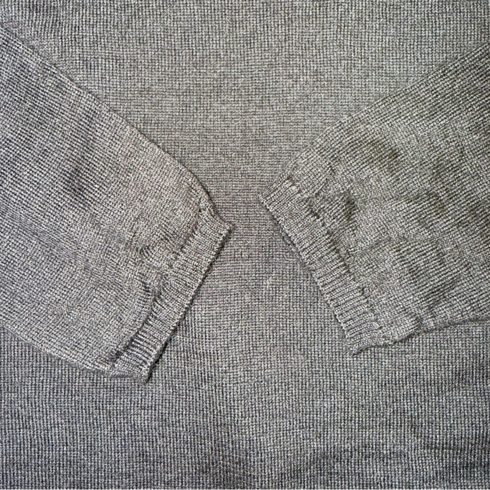 Mulberry Black Cozy Lightweight Classic Minimalist Turtleneck Sweater Size XL - Picture 6 of 12